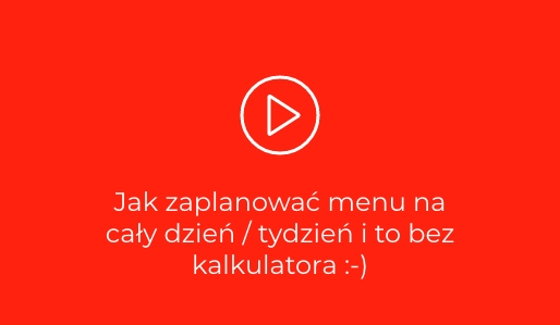 Jak zaplanować menu na cały dzień / tydzień i to bez kalkulatora :-)